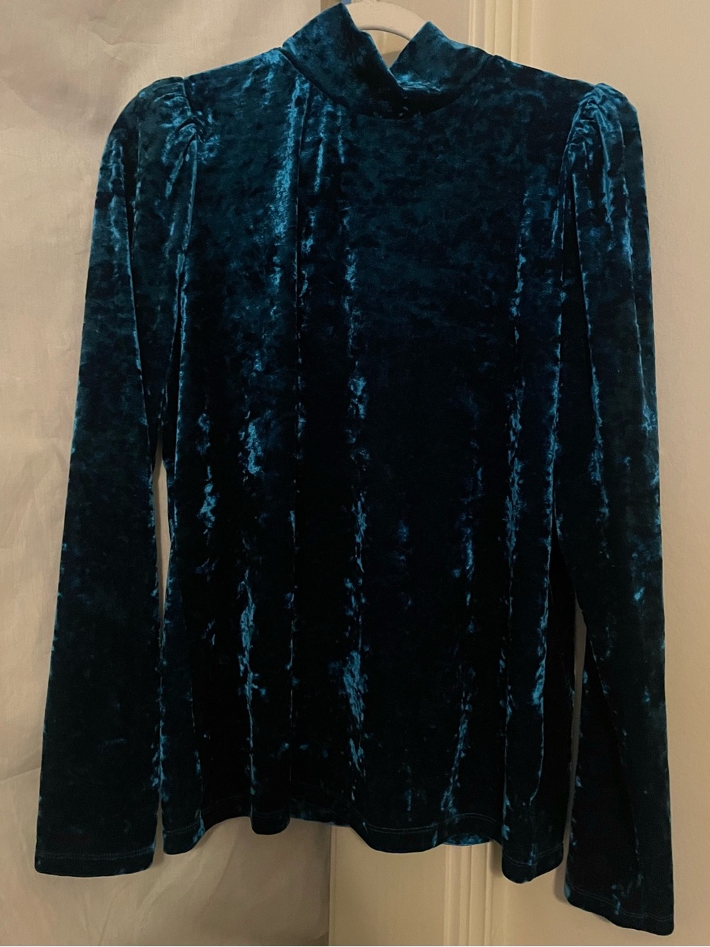 RyeGrass Long Sleeve Mock Neck Tee Polyester Mix size XL